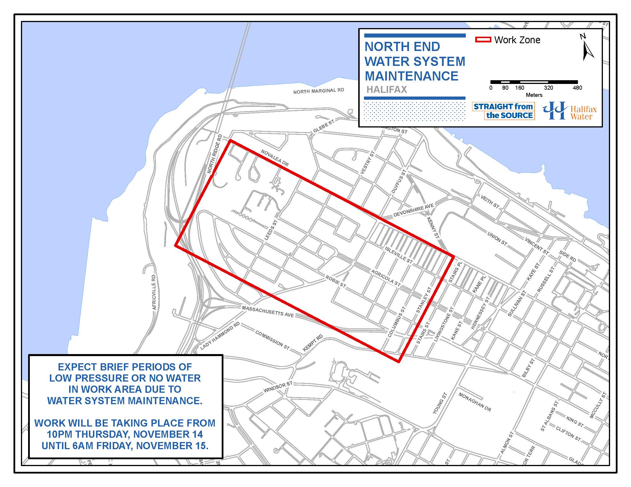 North End Halifax Water System Maintenance Halifax Water